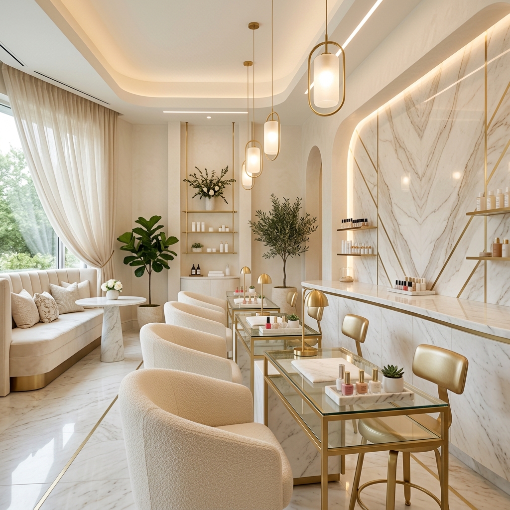 Éclat Ongles Salon Interior
